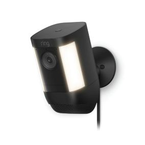 Ring Spotlight Cam Wireless Indoor & outdoor Smart camera Pro in Black