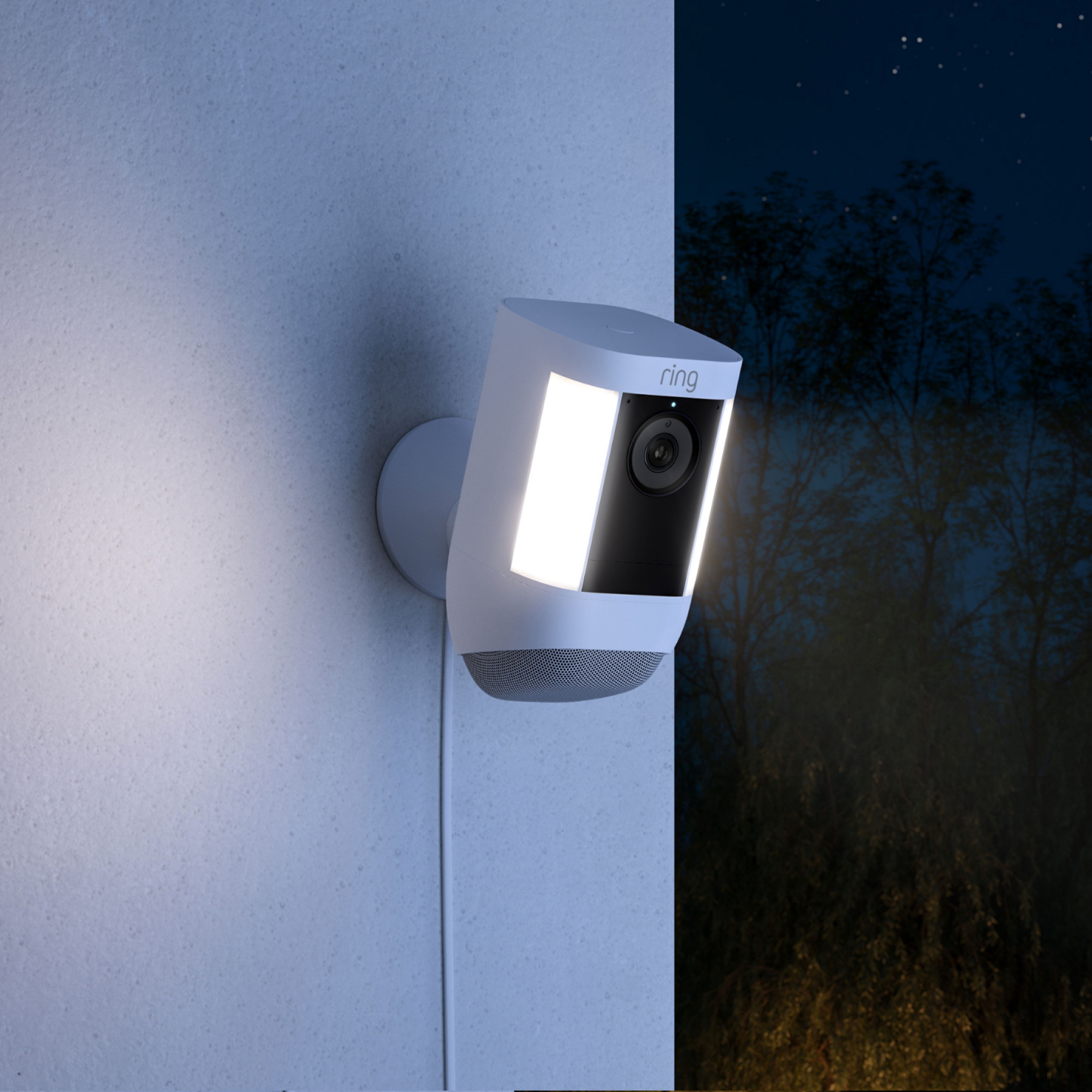 Ring Spotlight Cam Wireless Indoor & outdoor Smart camera Pro in White