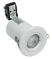Robus White LED Fire-rated White Downlight 50W IP20