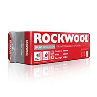 Rockwool Acoustic Cavity slab (L)1.2m (W)0.4m (T)100mm, Pack of 6
