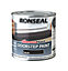 Ronseal Black Satin Doorstep paint, 250ml
