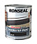 Ronseal Black Satinwood Doorstep paint, 750ml