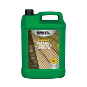 Ronseal Clear Decking Cleaner & reviver, 5L