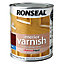 Ronseal Diamond hard Teak Satin Wood varnish, 250ml