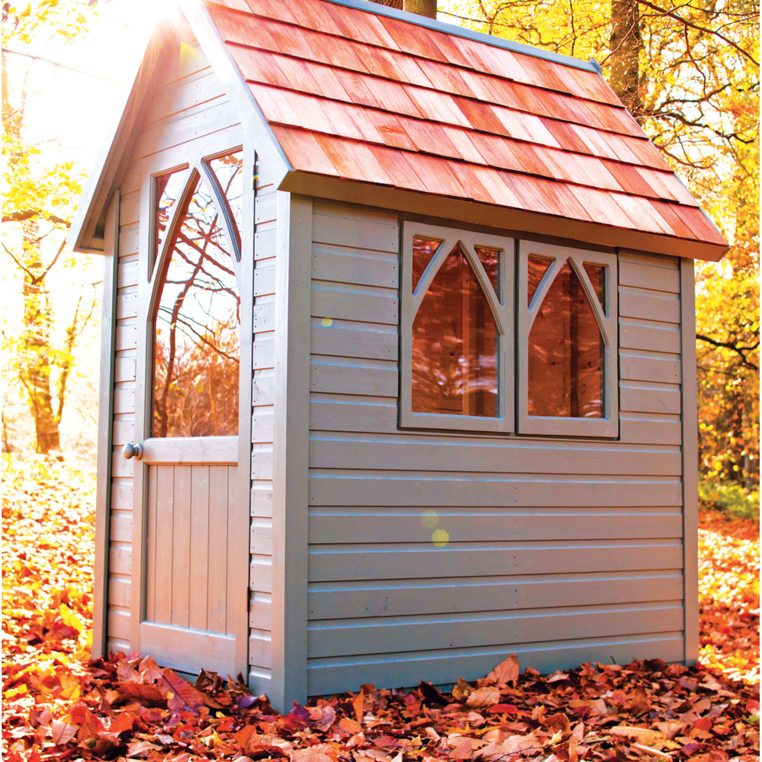 Ronseal Fence Life Plus Cornflower Matt Exterior Fence & shed Wood paint, 5L Tub