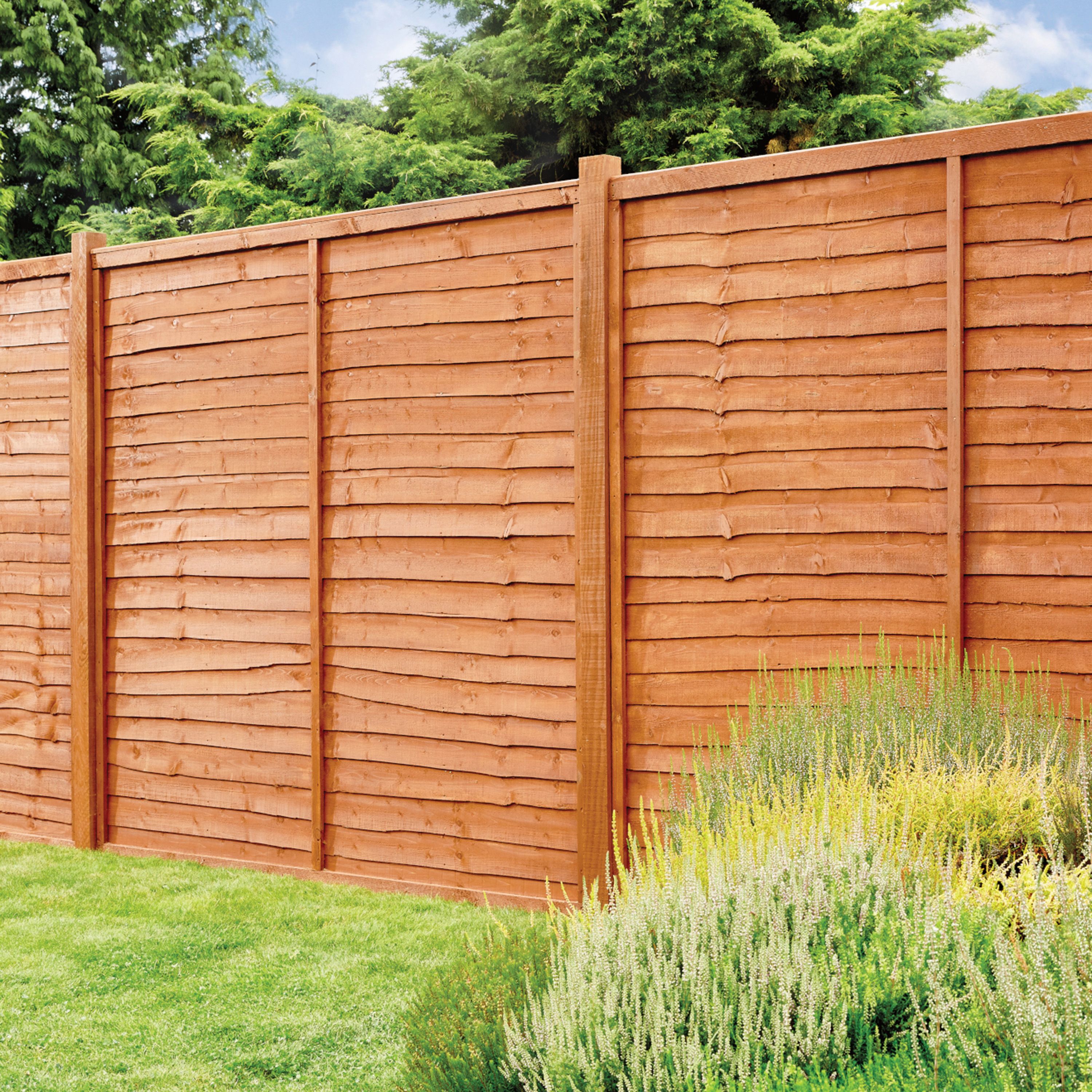 Ronseal Fence Life Plus Medium oak Matt Exterior Fence & shed Wood paint, 9L Tub