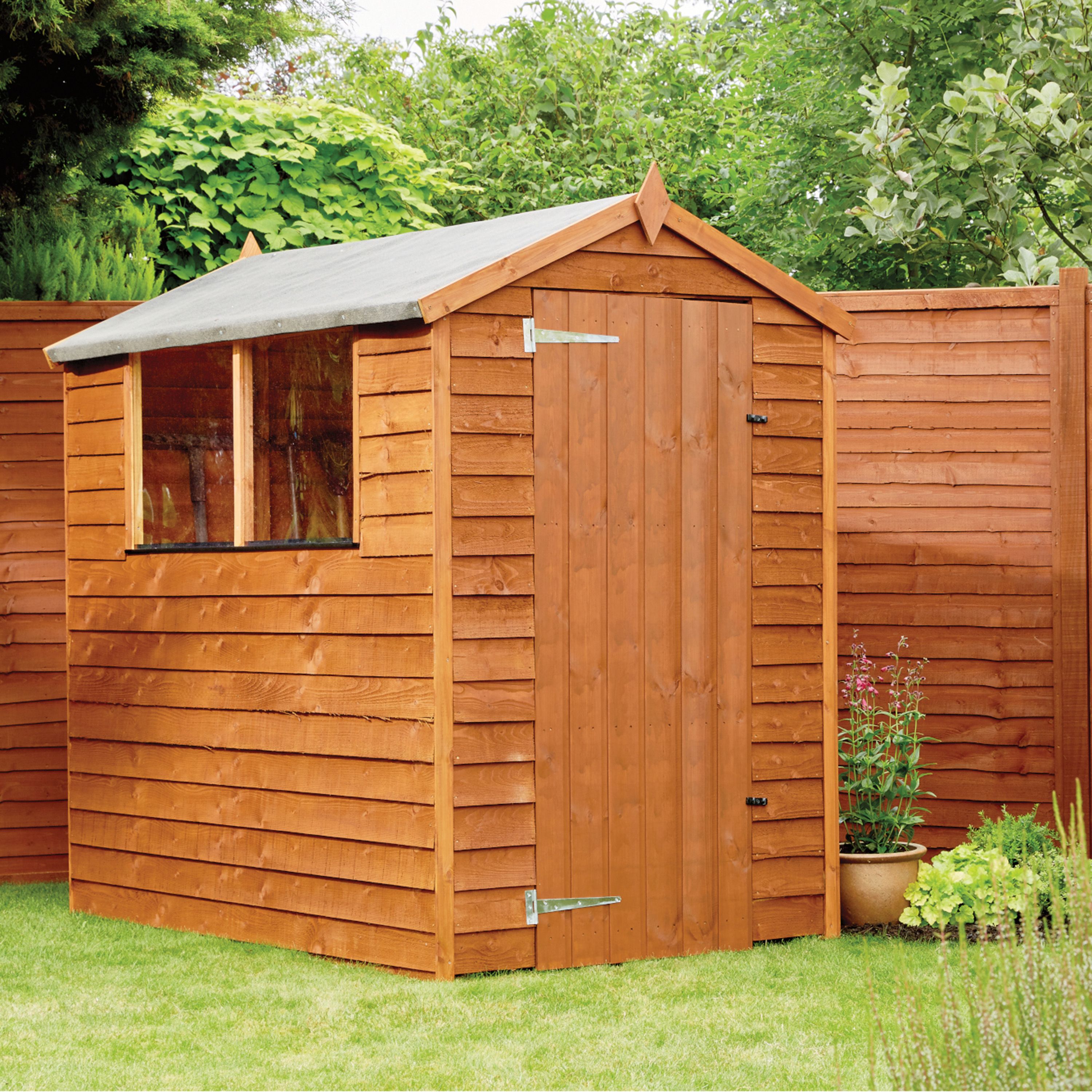 Ronseal Fence Life Plus Medium oak Matt Exterior Fence & shed Wood paint, 9L Tub