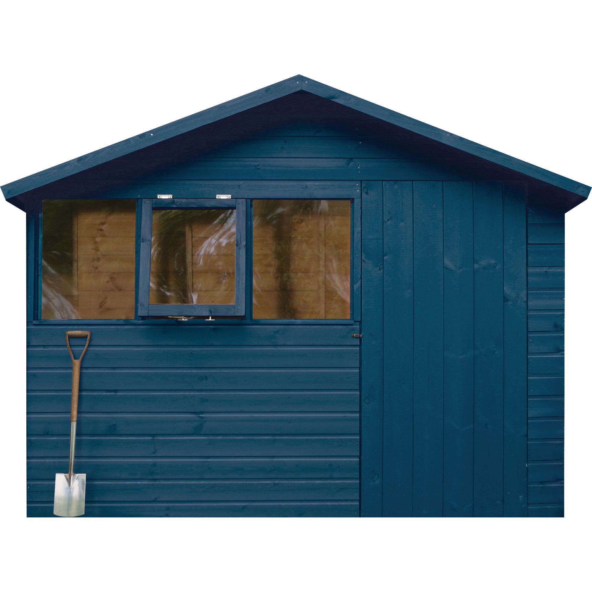Ronseal Fence life plus Midnight blue Matt Fence & shed Treatment, 12L
