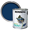 Ronseal Garden Bluebell Matt Multi-surface Garden Metal & wood paint, 750ml