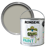 Ronseal Garden White ash Matt Multi-surface Garden Metal & wood paint, 2.5L