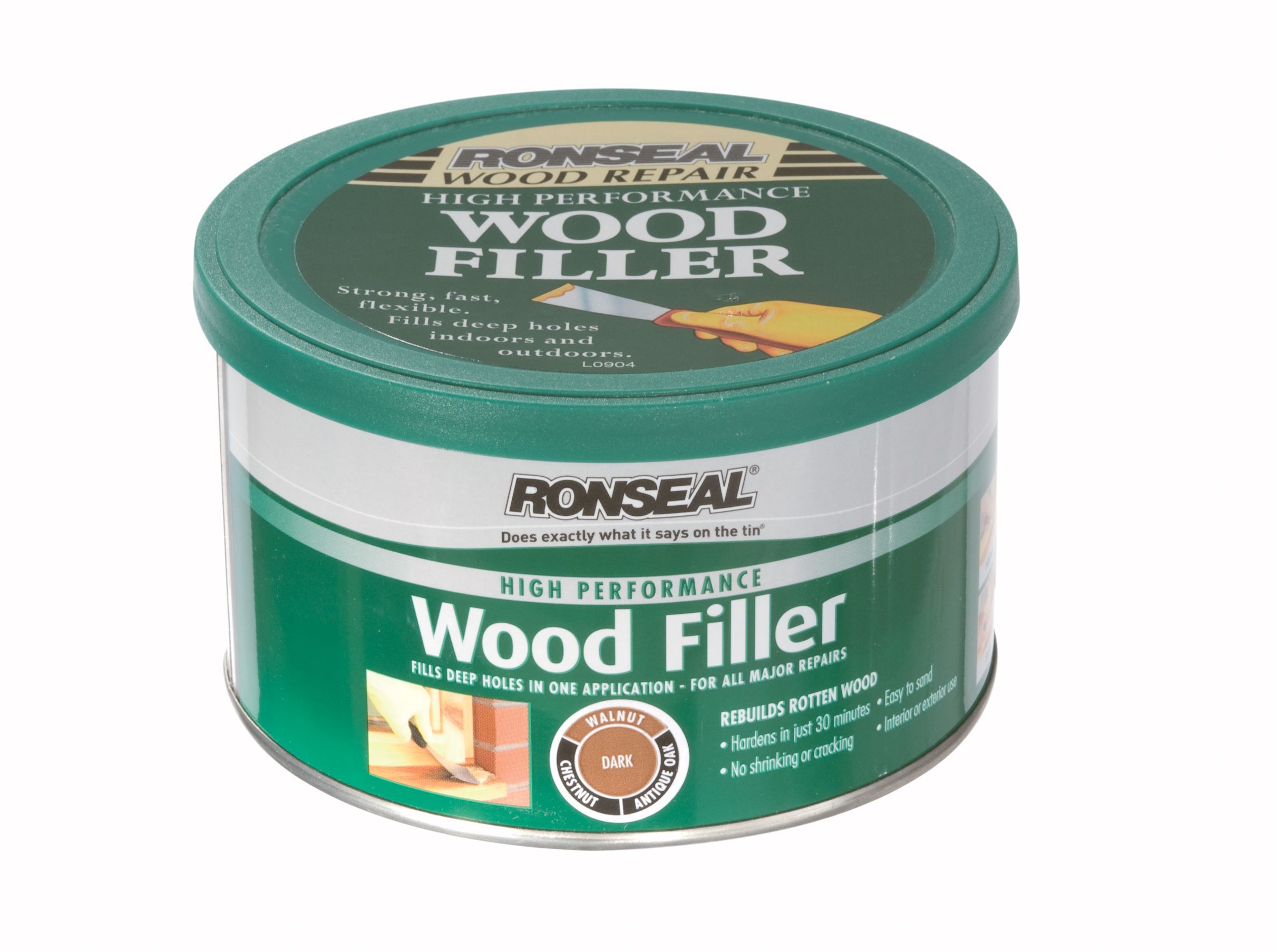 Ronseal High performance Dark Ready mixed Wood Filler, 280g