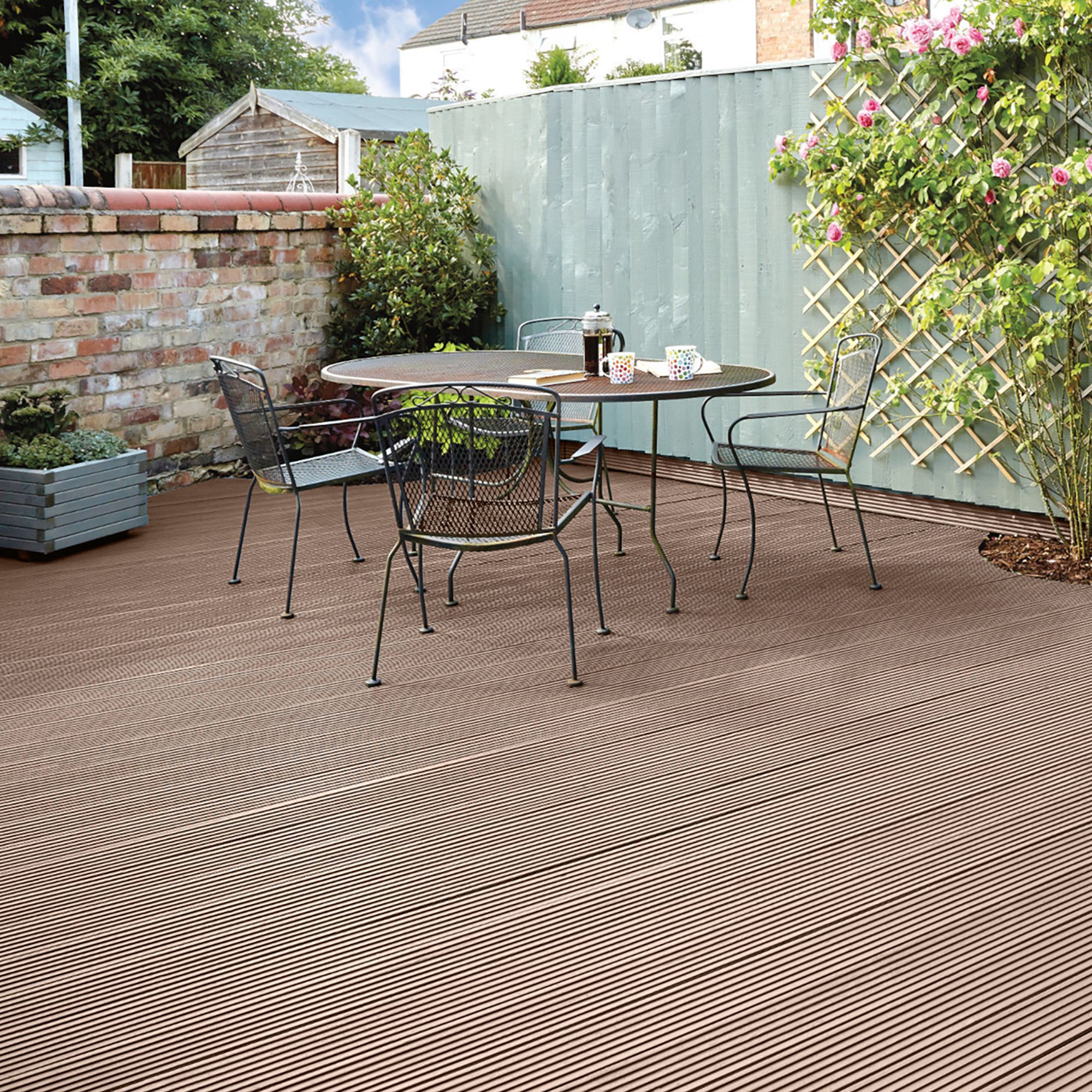 Ronseal Matt chestnut Decking paint, 2.5L