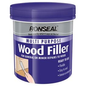 Ronseal Multi purpose Medium Ready mixed Wood Filler, 0.25kg