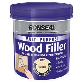 Ronseal Multi purpose Natural Ready mixed Wood Filler, 520g