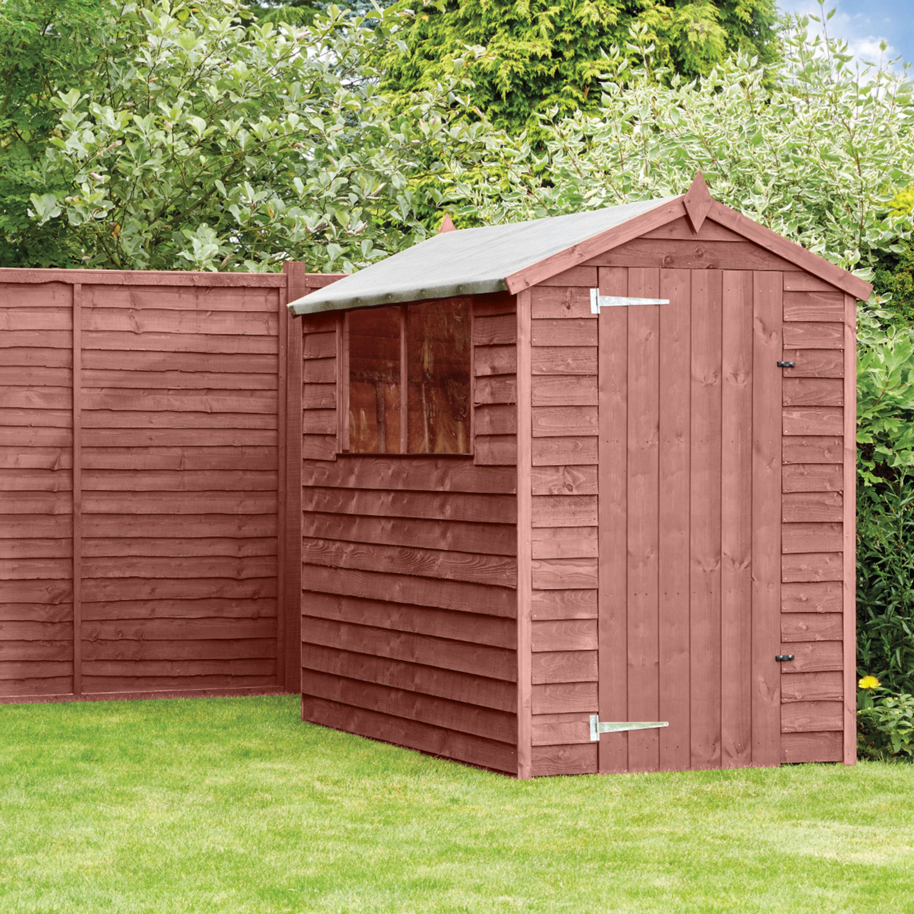 Ronseal One Coat Fence Life Red cedar Matt Exterior Fence & shed Wood paint, 5L Tub