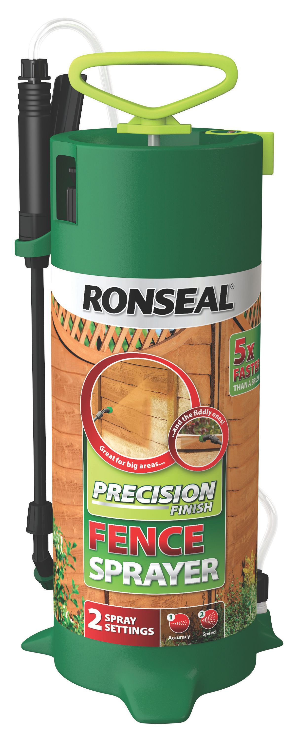 Ronseal Precision Finish Fence & shed Paint sprayer