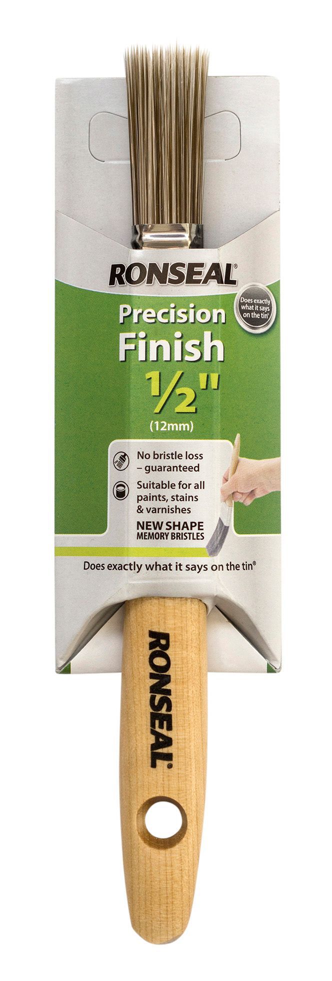 Image of Ronseal Precision finish Fine tip Paint brush