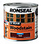 Ronseal Teak High satin sheen Wood stain, 250ml