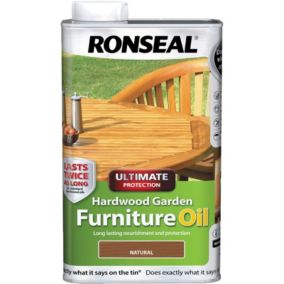 Ronseal Ultimate Natural Furniture Wood oil, 1L