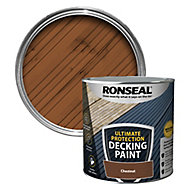 Ronseal Ultimate protection Matt chestnut Decking paint, 2.5L