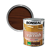 Ronseal Walnut Matt Skirting Wood varnish, 750ml