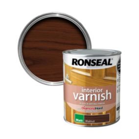 Ronseal Walnut Matt Skirting Wood varnish, 750ml