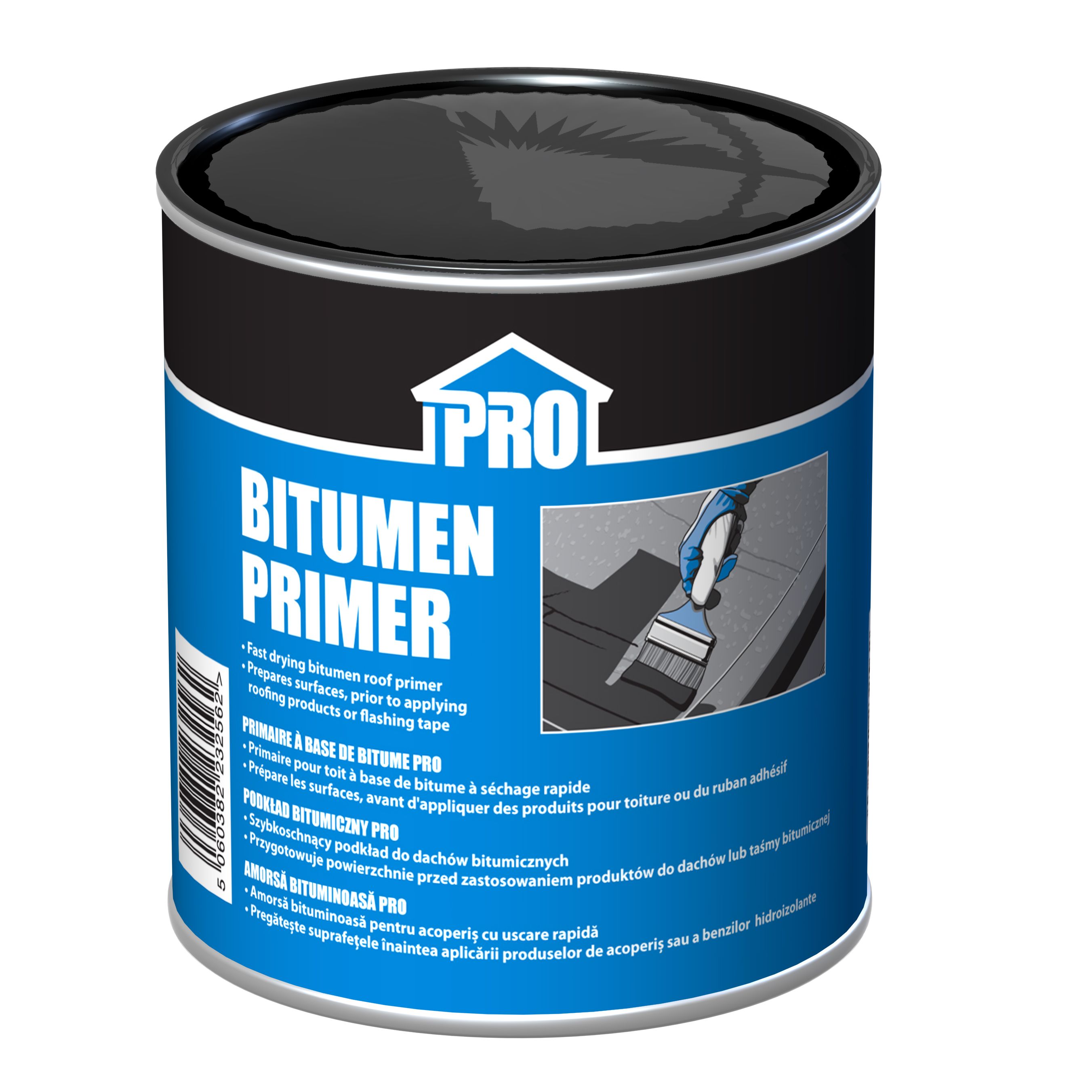Roof Pro Black Primer, 750ml Tin