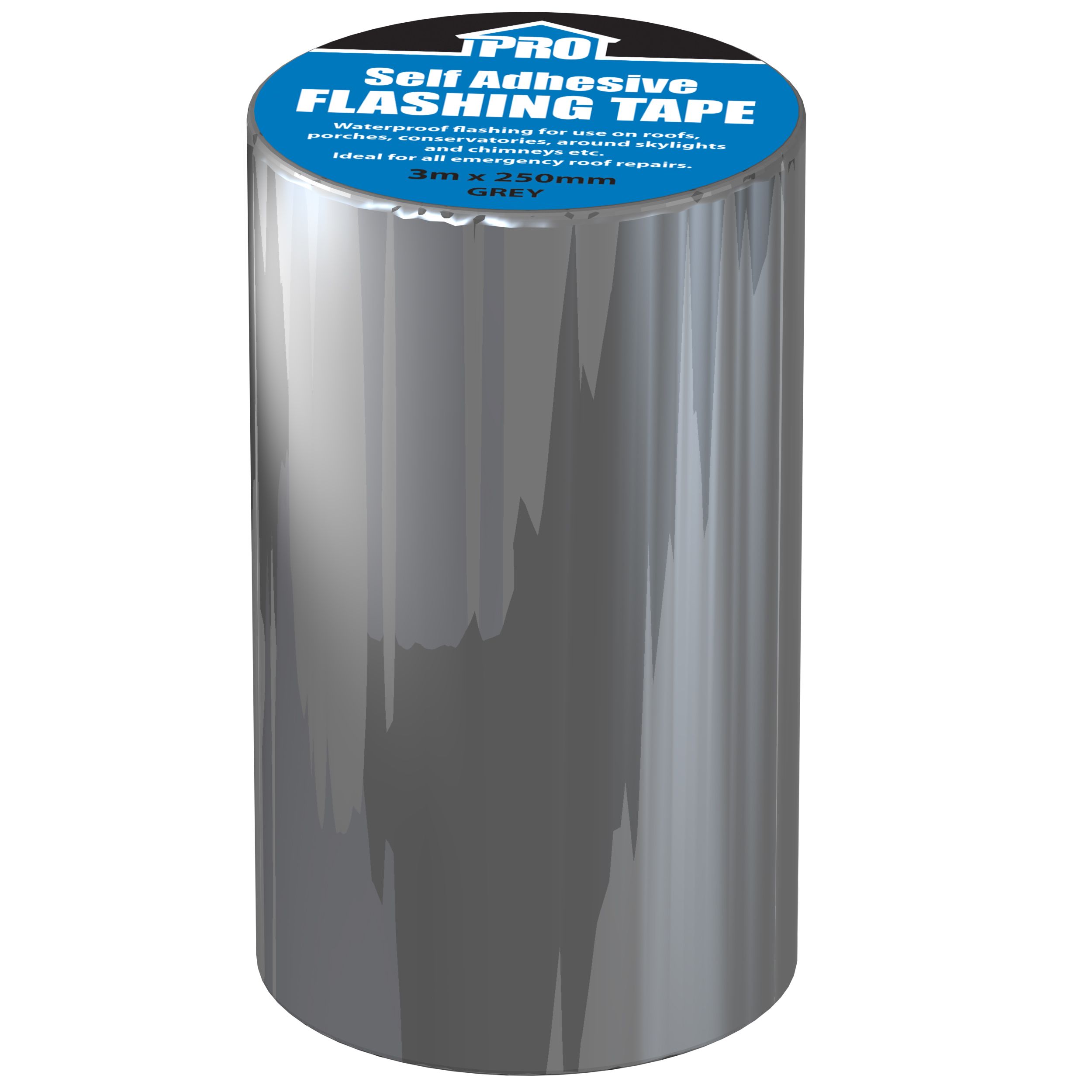 Roof Pro Butyl Grey Tape (L)3m (W)250mm