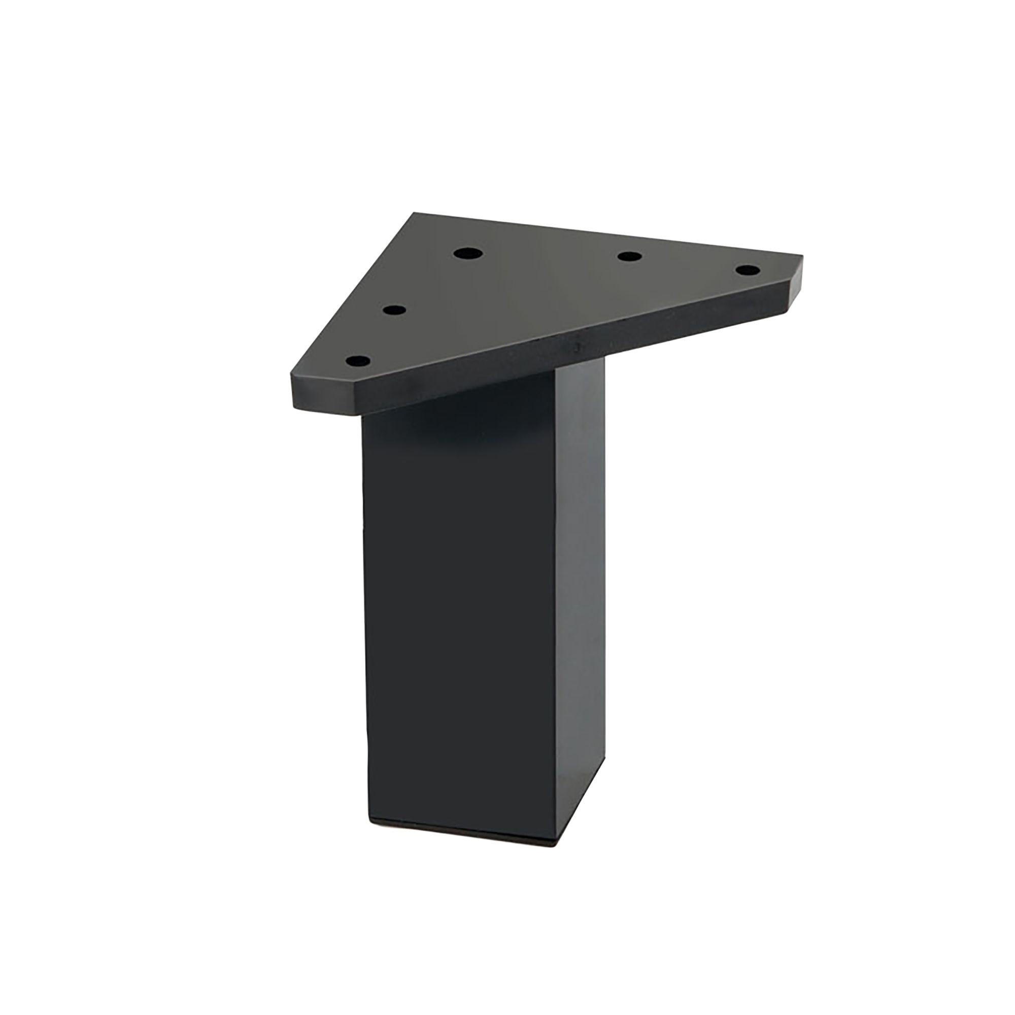 Rothley 100mm Black Contemporary Cabinet leg