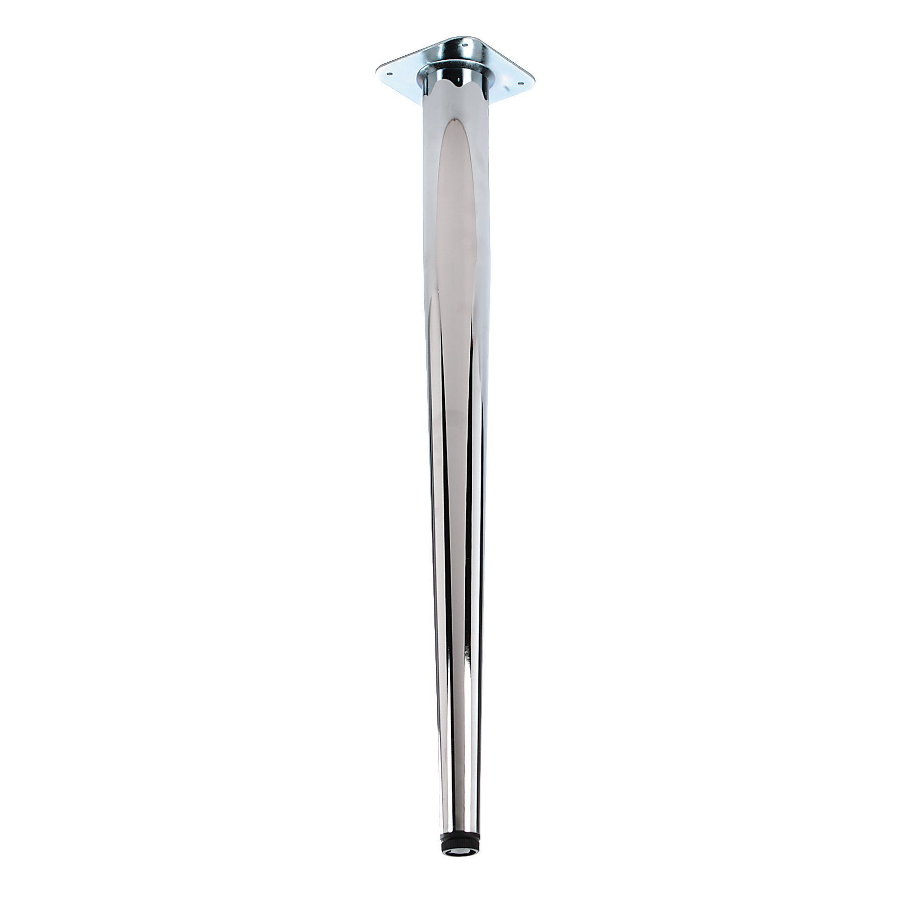 Rothley 710mm Chrome effect Designer leg