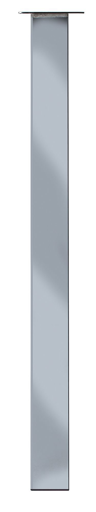 Rothley 710mm Chrome effect Designer leg