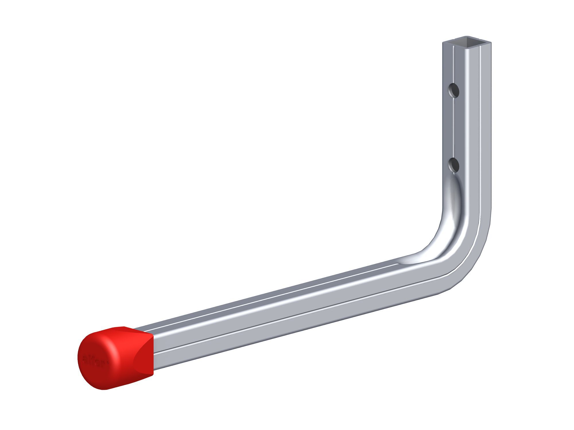 Rothley Aluminium J-shaped Storage hook (D)230mm