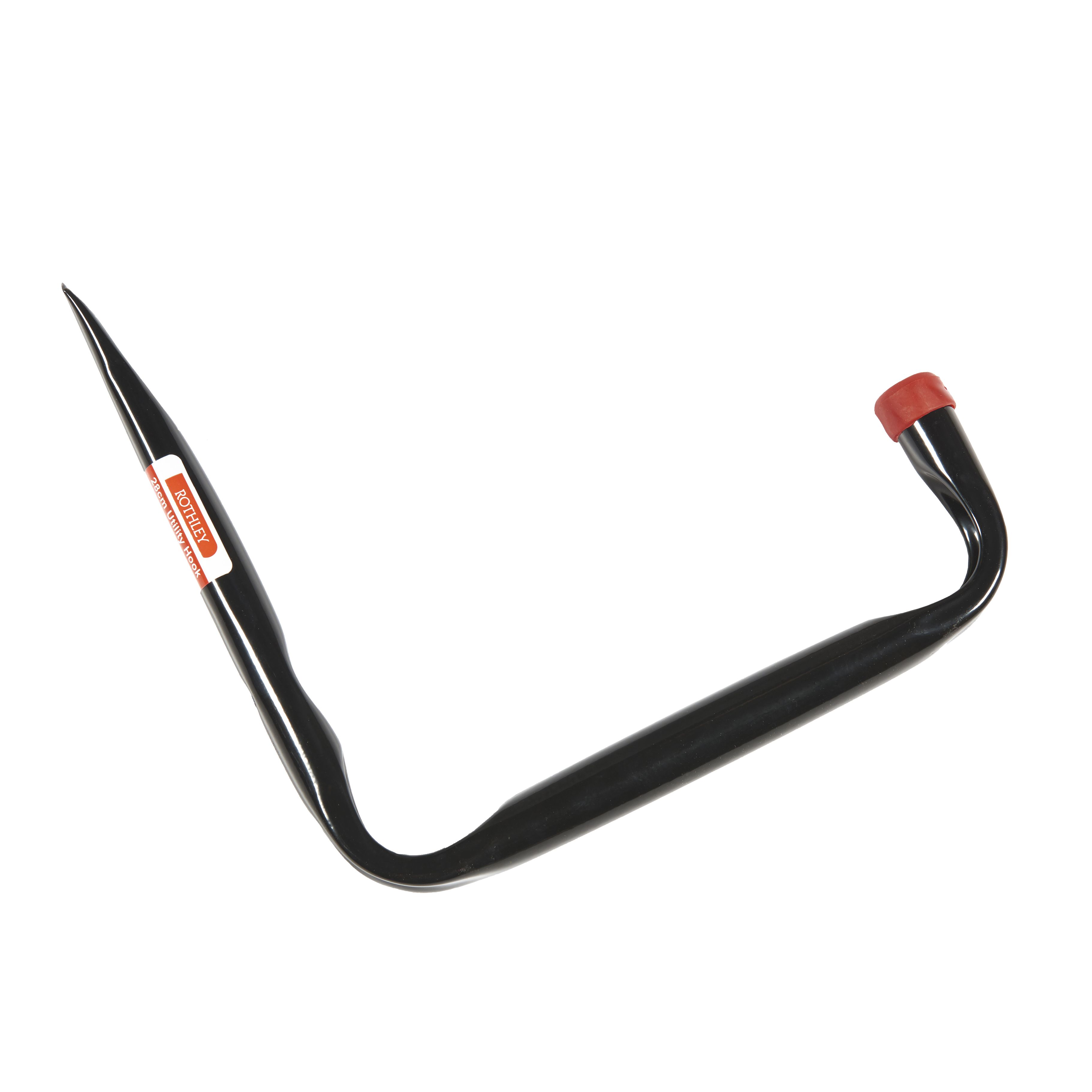 Rothley Black Steel J-shaped Storage hook
