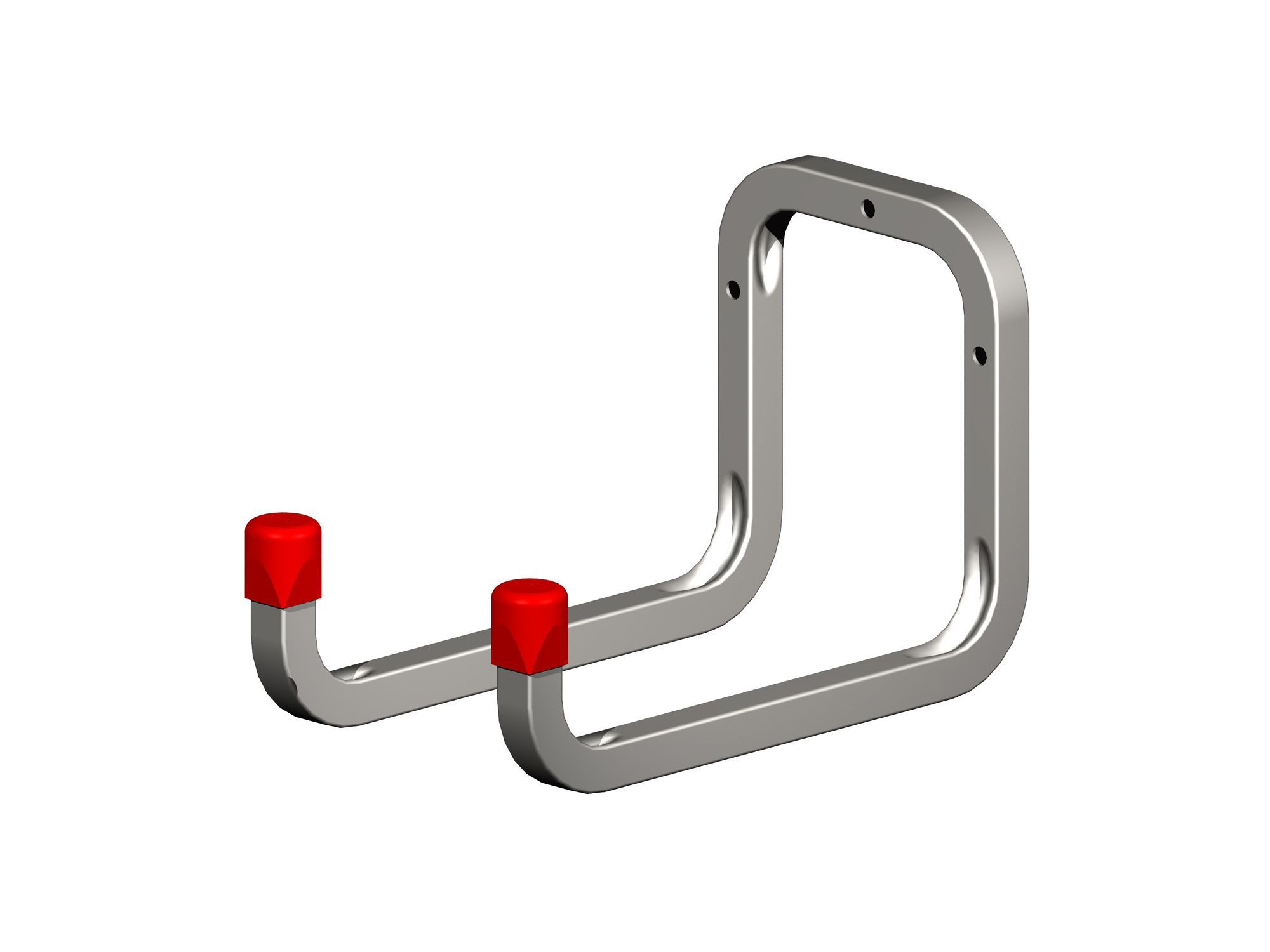 Rothley Galvanised Steel Double Storage hook (D)175mm
