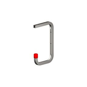 Rothley Galvanised Steel J-shaped Storage hook (D)150mm