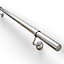 Rothley Modern Stainless steel Handrail kit, (L)3.6m (W)40mm