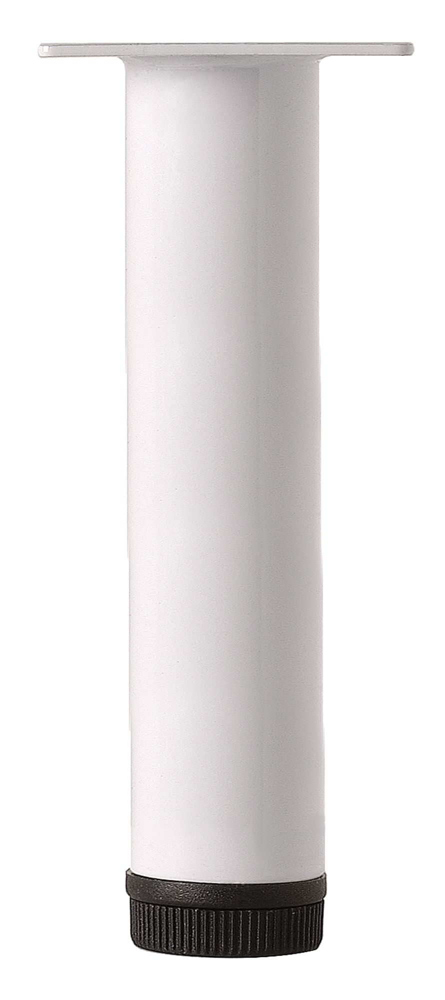 Rothley Painted White Furniture leg (Dia)32mm