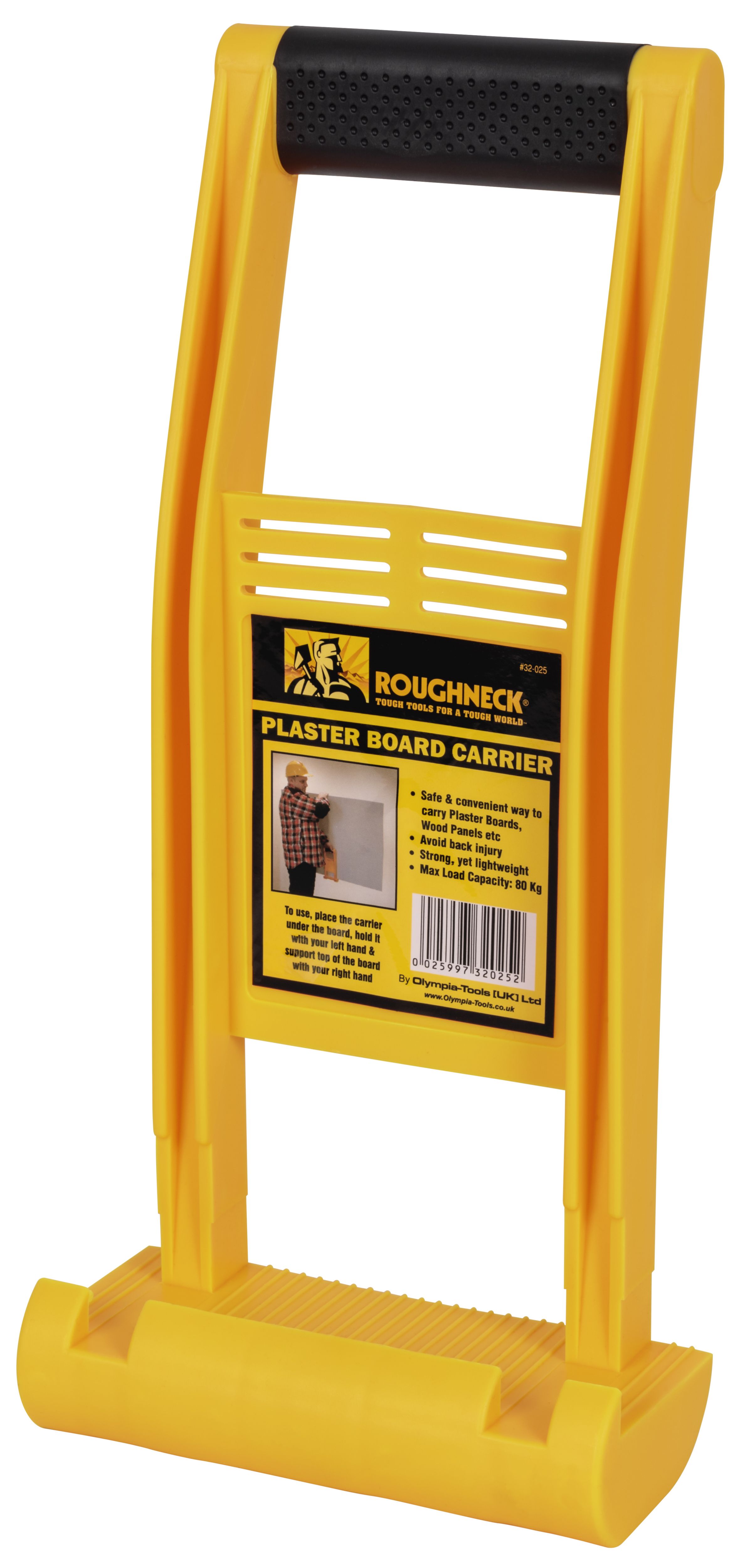 Roughneck 30mm Polypropylene (PP) & rubber Board carrier