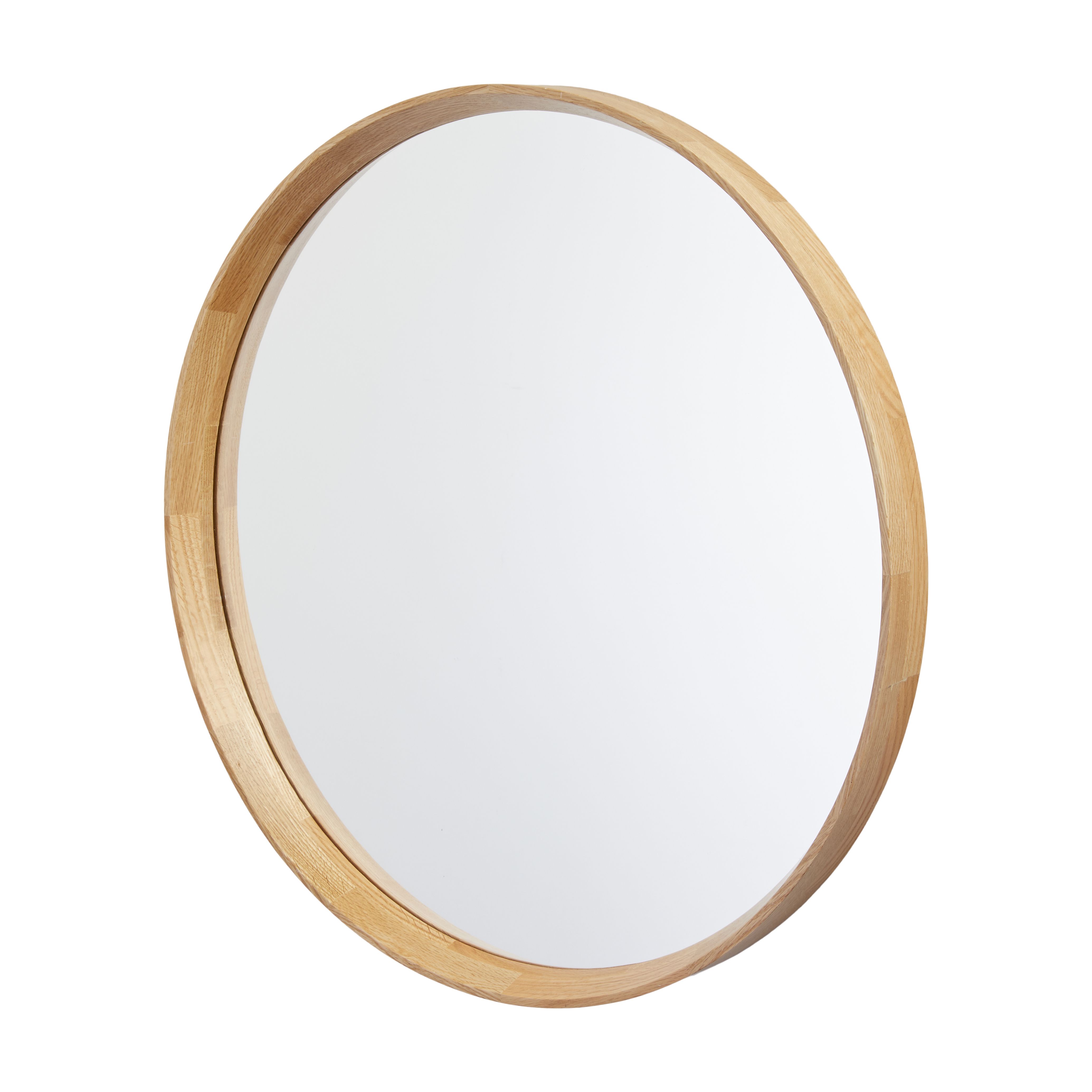 Round Framed mirror (H)61.5cm (W)61.5cm