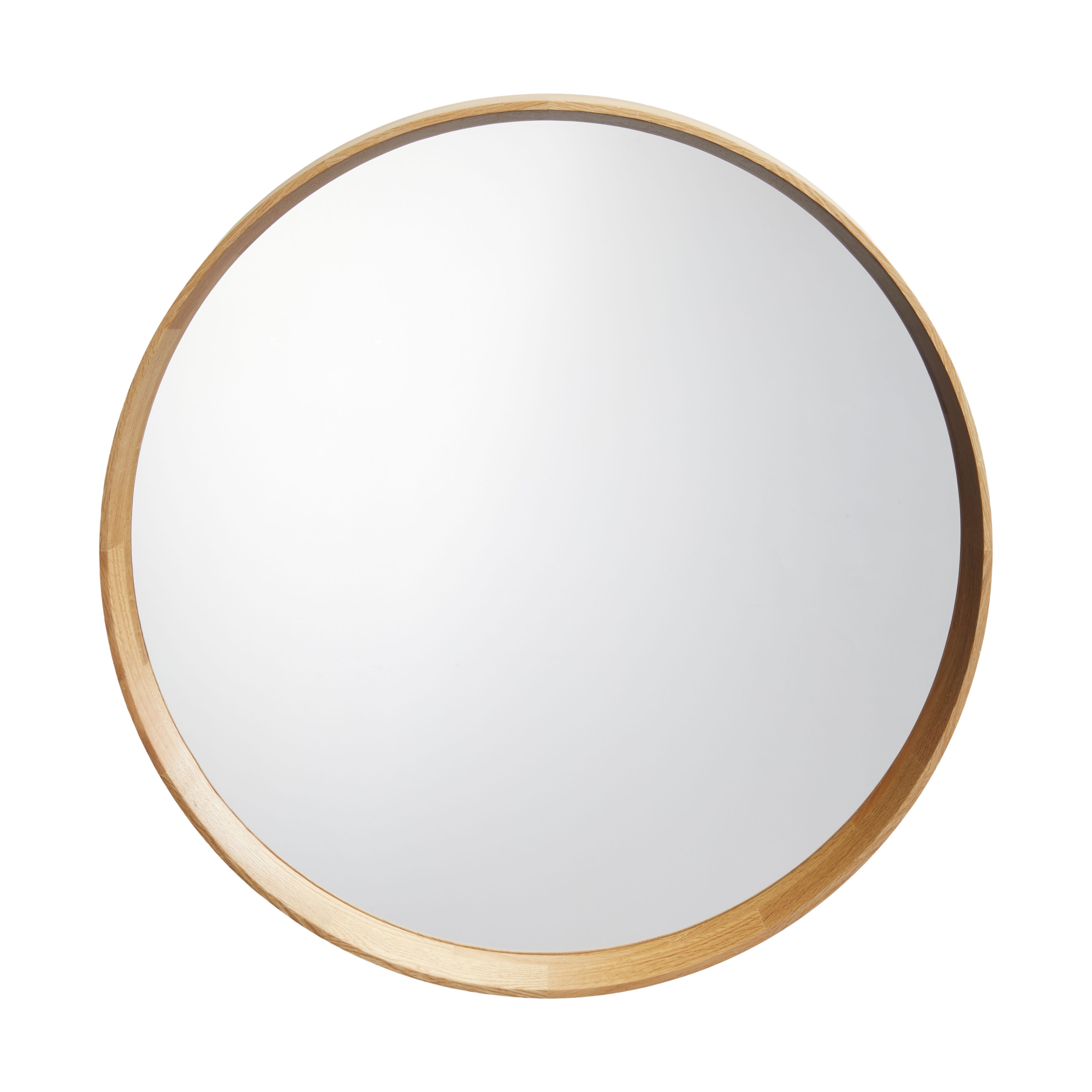 Round Framed mirror (H)61.5cm (W)61.5cm