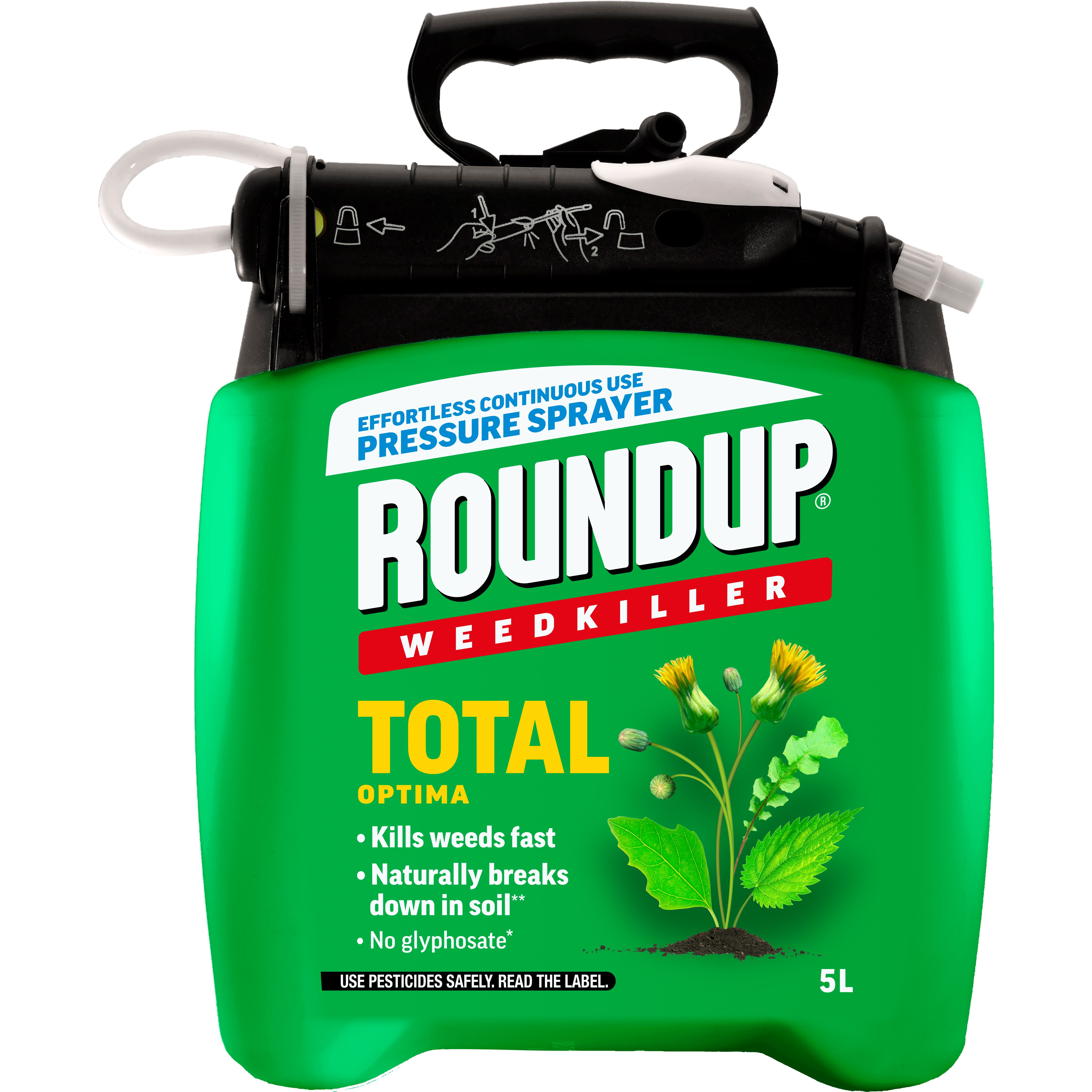 Roundup Weed control Weed killer 5L