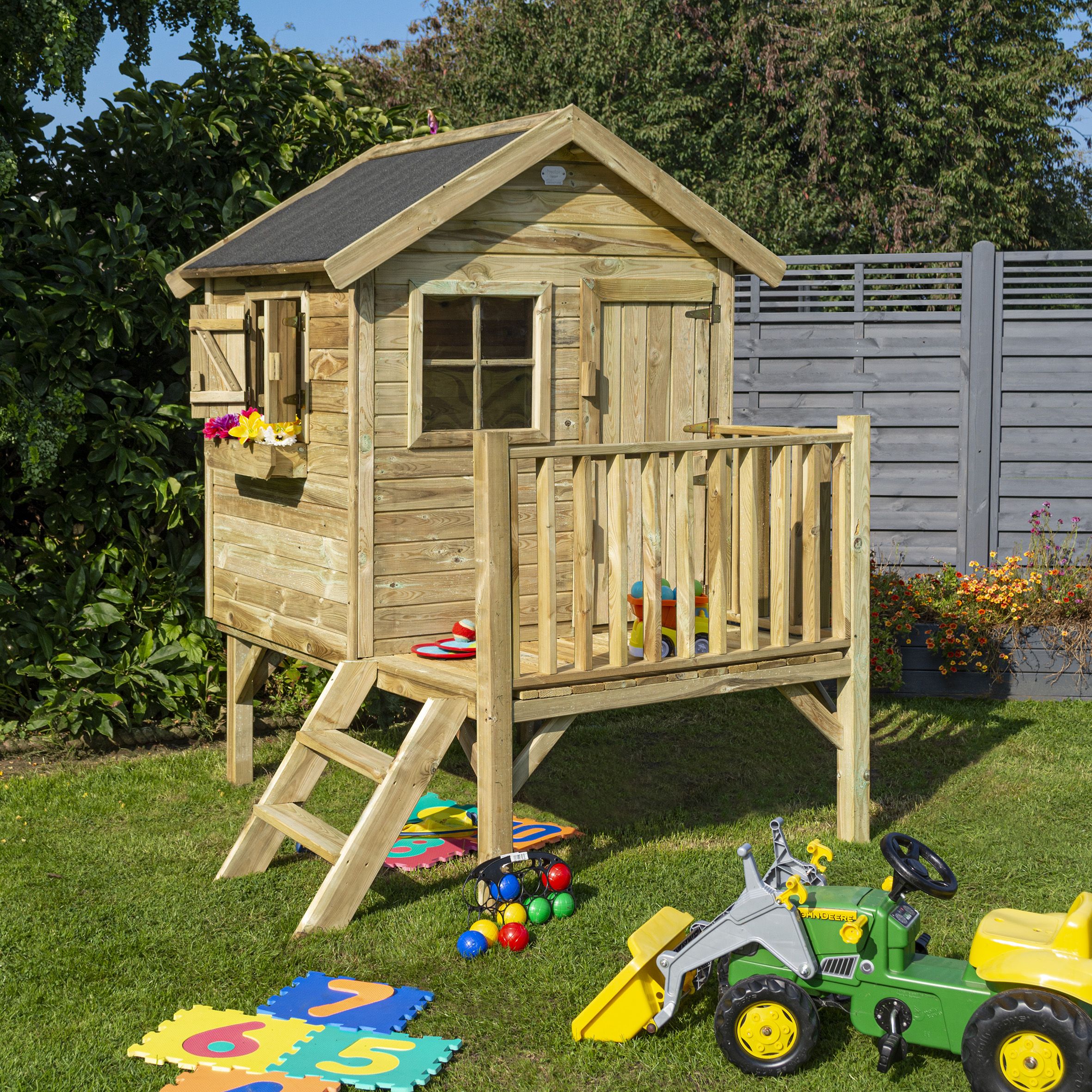 Rowlinson Cozy Cottage Apex Shiplap Playhouse