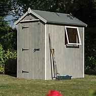 Rowlinson Heritage 6x4 Apex Wooden Shed