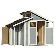 Rowlinson Paramount Buildings 7x10 Pent Tongue & groove Wooden Shed
