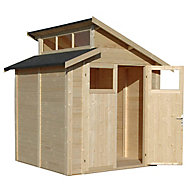 Rowlinson Paramount Buildings 7x7 Pent Tongue & groove Wooden Shed