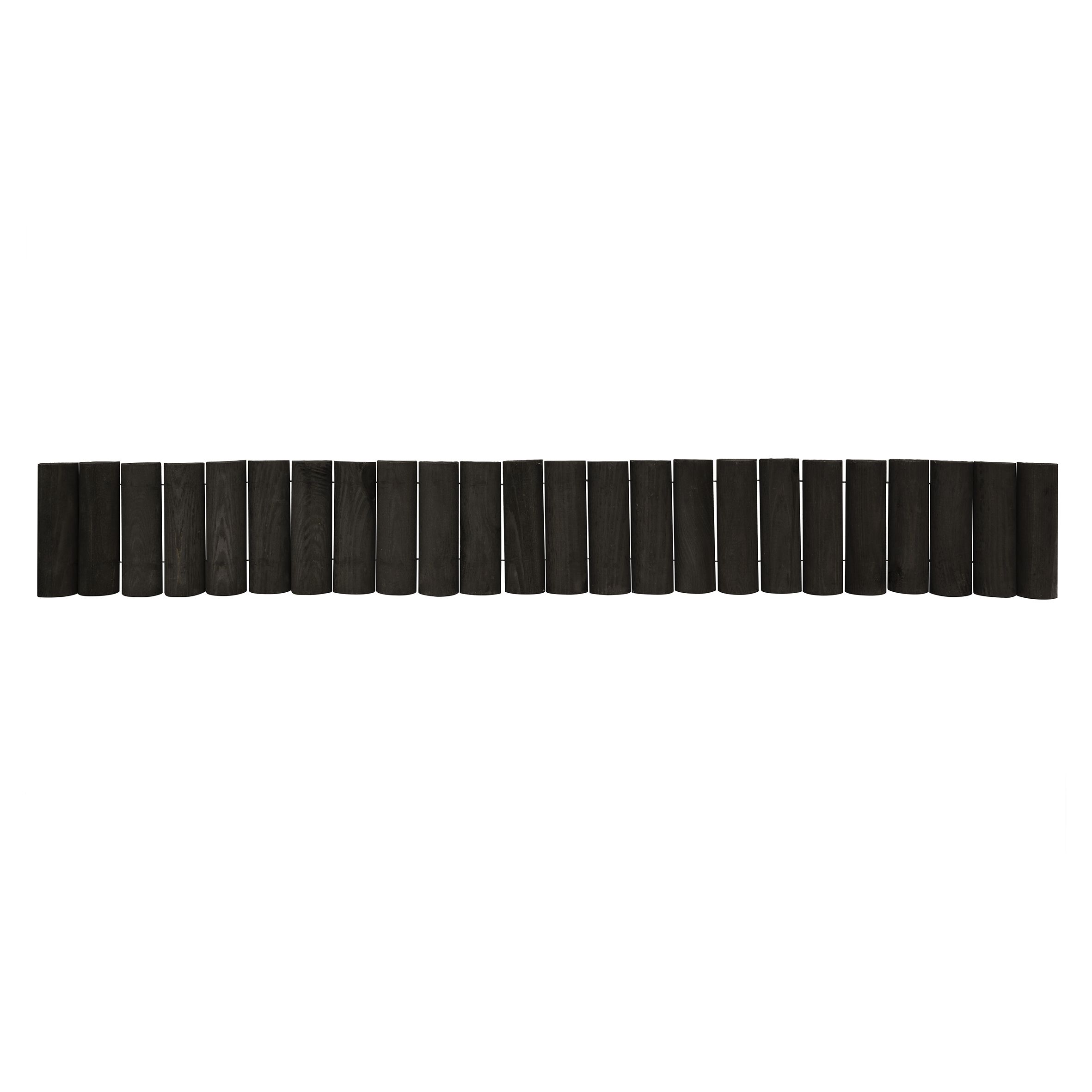 Rowlinson Timber Log roll (H)150mm (L)1.2m