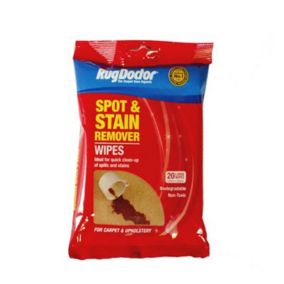 Rug Doctor Spot & stain Unscented Cleaning wipes, Pack of 20