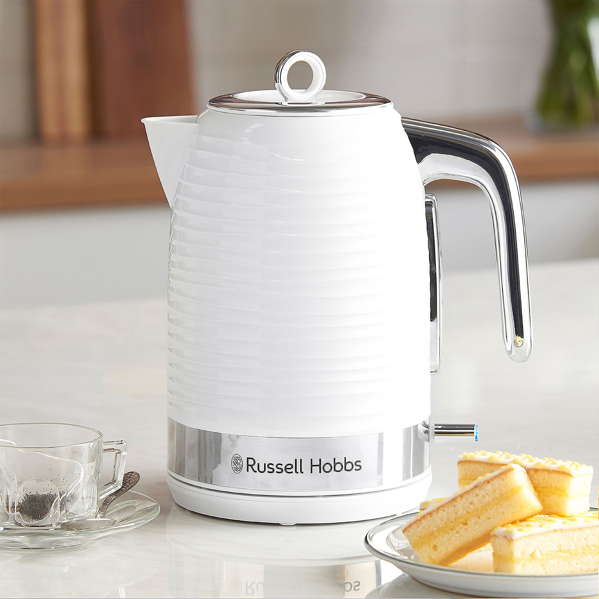 Russell Hobbs Inspire White Kettle