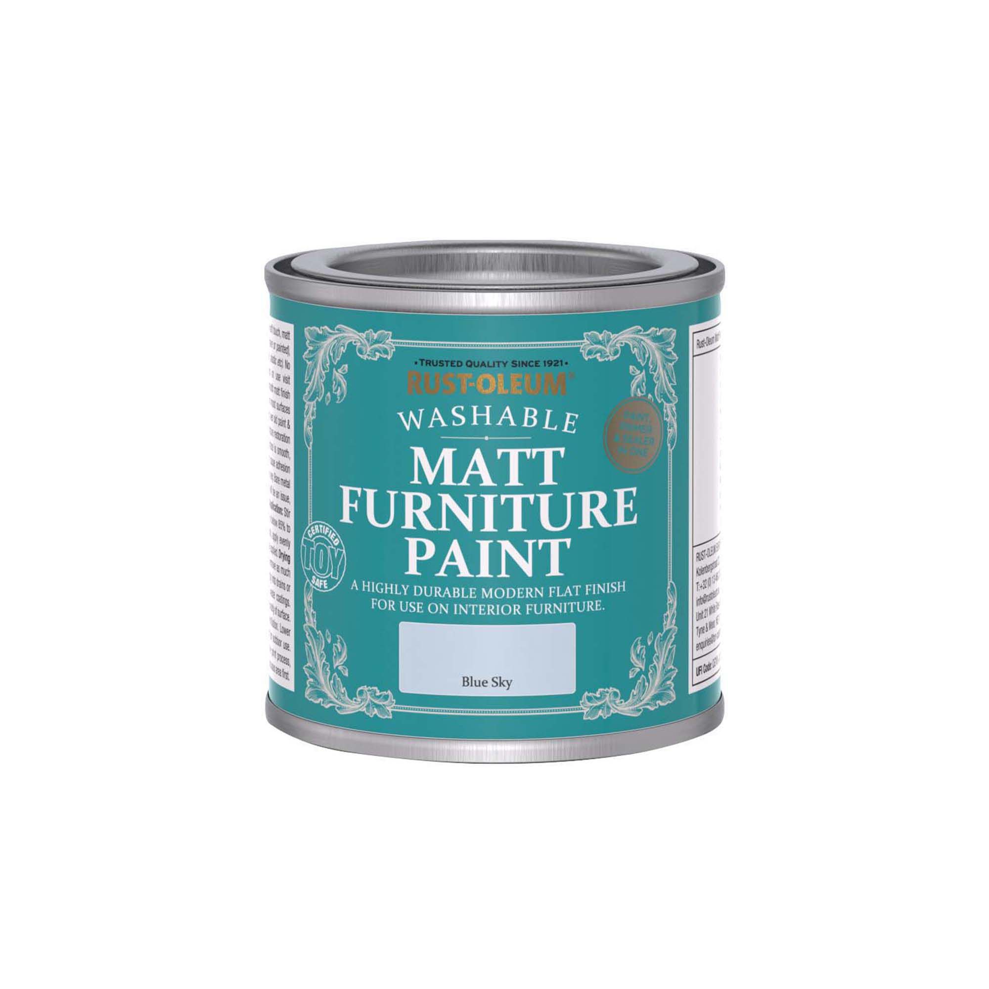 Rust-Oleum Blue Sky Matt Furniture paint, 125ml