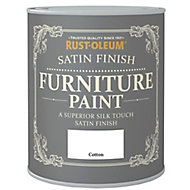 Rust-Oleum Cotton Satin Furniture paint, 0.75L
